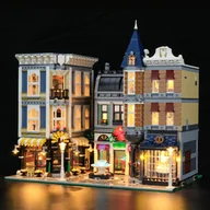 Klocki - Zestaw oświetlenia LED do Lego Lego CREATOR Plac Zgromadzeń 10255 - miniaturka - grafika 1