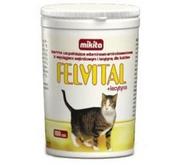 Suplementy i witaminy dla kotów - Mikita Felvital + lecytyna preparat witaminowy z lecytyną dla kotów 100tab - miniaturka - grafika 1