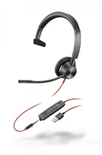 HP Poly Blackwire 3315 Mono Microsoft Teams USB-A 76J13AA - Słuchawki - miniaturka - grafika 1