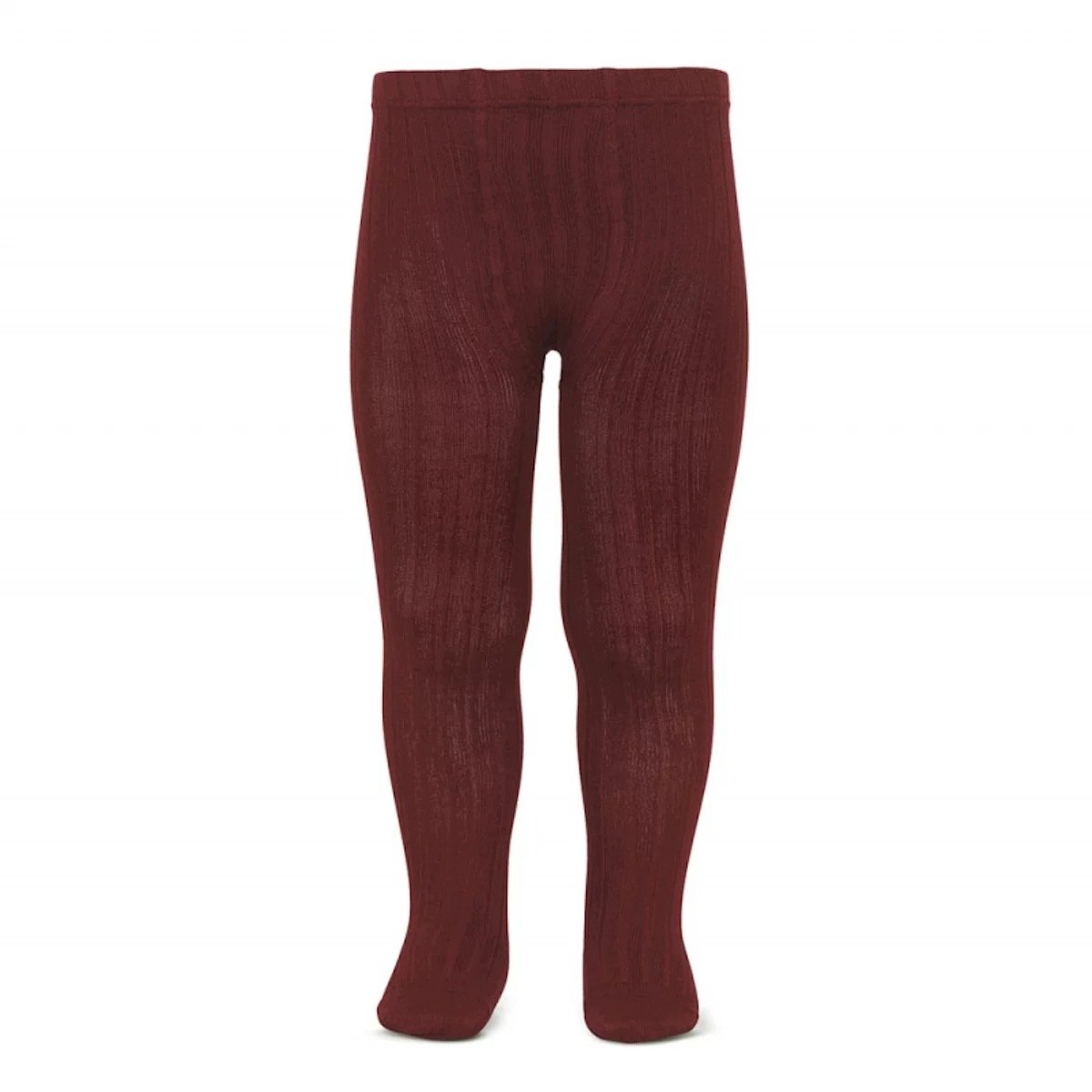Rajstopy Wide Ribbed garnet Bordowy 36/39 Condor