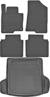 Dywaniki samochodowe - Hyundai i40 Kombi od 2011-2020r. Bagażnik MAX-DYWANIK 910701 + Dywaniki MOTOHOBBY 200404 - miniaturka - grafika 1