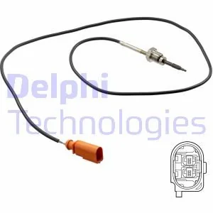 czujnik, temperatura spalin Delphi TS30248 - Czujniki - miniaturka - grafika 1