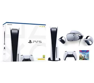 Sony PlayStation 5 z napędem + okulary PlayStation VR2 + Horizon Call of the Mountain - Konsole Playstation - miniaturka - grafika 1