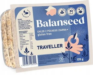 Balanseed. Traveller. Kromki z pełnego ziarna 135g. Produkt bezglutenowy - Zdrowa żywność - miniaturka - grafika 1