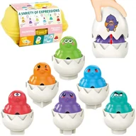 Układanki dla dzieci - WOOPIE Ukladanka Sorter Montessori Dopasuj Kszt - miniaturka - grafika 1