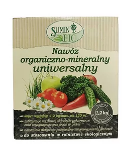 Sumin NAWÓZ UNIWERSALNY OGRANICZNO-MINERALNY GRAN.1,2KG - Nawozy ogrodnicze - miniaturka - grafika 1