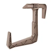 Pozostałe akcesoria do uprawy roślin - Uniwersalny uchwyt balkonowy beżowy - miniaturka - grafika 1