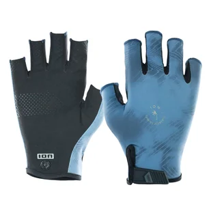 Rękawiczki ION Amara Half Finger Cascade Blue - Rękawiczki sportowe damskie - miniaturka - grafika 1