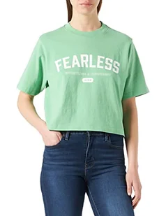 JJXX JXBrook Relaxed t-shirt damski, Absynthe Green/Detail:Bright White Print Cali 2, L - Koszulki i topy damskie - miniaturka - grafika 1