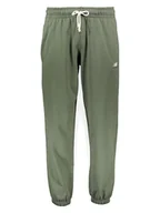 Spodnie sportowe męskie - New Balance Spodnie dresowe "Athletics Remastered" w kolorze khaki - miniaturka - grafika 1
