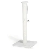 Drapaki dla kotów - Beeztees Drapak dla kota Serpa, 40x40x90 cm, biały, 408838 Beeztees - miniaturka - grafika 1