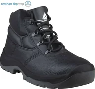 Obuwie robocze - DELTAPLUS JUMPER3 S1 SRC TRZEWIKI ZE SKÓRZANEGO KRUPONU BARWIONEGO, PODESZWA Z DWUWARSTWOWEGO PU (CZARNY) - miniaturka - grafika 1