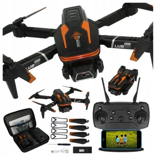 Dron z Podwójną Kamerą na Tel. Zestaw Do Nauki Latania Zabawka dla Dzieci - Zabawki zdalnie sterowane Dron z Podwójną Kamerą na Tel. Zestaw Do Nauki Latania Zabawka dla Dzieci - Zabawki zdalnie sterowane - miniaturka - grafika 1