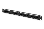 Patchcordy - Panel krosowy (patch panel) 19'' 24x RJ45, LSA poziom DN-91624U-EC - miniaturka - grafika 1