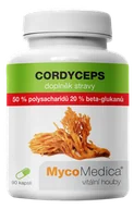 Suplementy naturalne - MycoMedica - Cordyceps 50% w wysokim stężeniu, 90 kapsułek ziołowych - miniaturka - grafika 1