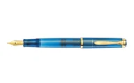 Pióra wieczne - Pióro Wieczne Pelikan M200 Golden Lapis EF - miniaturka - grafika 1