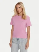 Koszulki i topy damskie - Quiksilver T-Shirt Essential EQWZT03196 Fioletowy Regular Fit - miniaturka - grafika 1