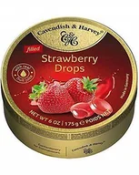 Cukierki - Cavendish Harvey Strawberry Drops – landrynki owocowe 175g - miniaturka - grafika 1