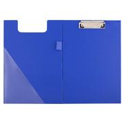 Teczki i skoroszyty - D.rect Deska A5 PVC z klipsem i okładką niebieska - miniaturka - grafika 1