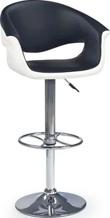 Profeos Hoker obrotowy Ergon - czarno-biały - Taborety i hokery - miniaturka - grafika 1