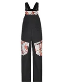 Spodnie narciarskie - Ziener Chłopięce AKANDO-BIB spodnie narciarskie, spodnie śniegowe, wodoodporne, ciepłe, czarne, 176 - miniaturka - grafika 1