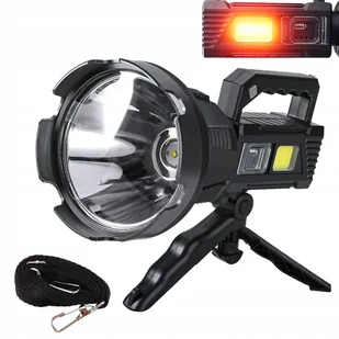 LATARKA SZPERACZ STATYW DIODA CREE LED XHP50 COB - Latarki - miniaturka - grafika 1