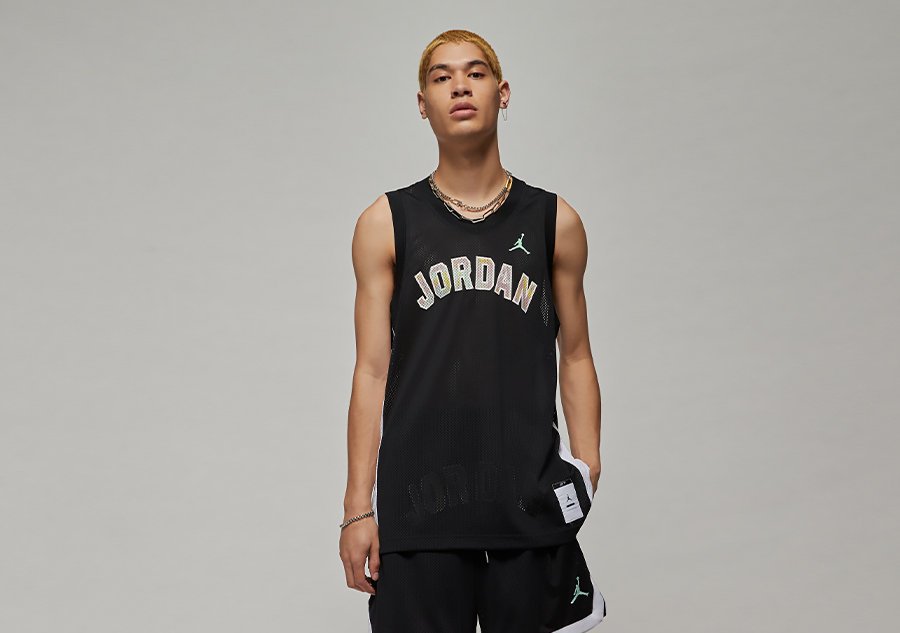 Nike Air Jordan Sport Dna Mesh Jersey Black