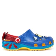 Buty dla dziewczynek - Klapki Crocs Snow White Classic Clog K 209495 Niebieski - miniaturka - grafika 1