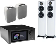 Kino domowe - NAD M10 V2 czarny + Vela FS407 biały + Pulse Flex 2i biały - miniaturka - grafika 1