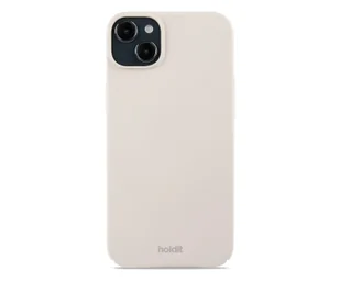 Holdit Slim Case iPhone 15 Plus Light Beige - Etui i futerały do telefonów - miniaturka - grafika 1