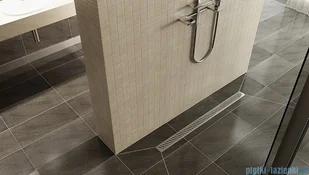 Wiper New Premium Revers Odpływ liniowy z kołnierzem 50 cm szlif syfon snake 500.0251.02.050 - Odpływy liniowe - miniaturka - grafika 10