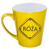 Kubki - Kubek latte złoty z imieniem Róża, prezent dla Róży, 8 - miniaturka - grafika 1