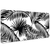 Podkładki na biurko - Duża podkładka na biurko Egzotyczne liście 100x50cm, Dywanomat - miniaturka - grafika 1