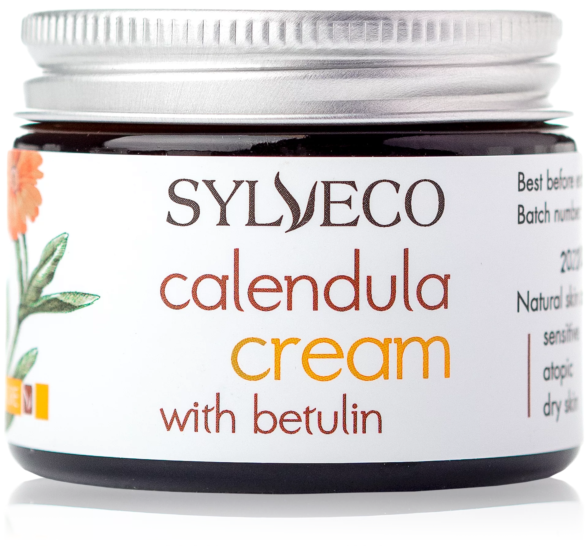 Sylveco Calendula Cream with Betulin - krem brzozowo-nagietkowy z betuliną 50 ml