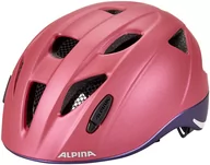 Kaski rowerowe - Alpina Ximo dziecięcy kask rowerowy - deeprose-Violet Mat, 47-51 cm (A9720151) - miniaturka - grafika 1