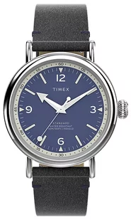 Zegarek Zegarek Timex TW2V71300 Standard 40mm Eco-Friendly Leather Strap - Zegarki męskie - miniaturka - grafika 1