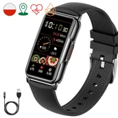 Smartwatch - Rubicon Ola Czarny - miniaturka - grafika 1