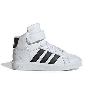 Dziecięce Sneakersy ADIDAS GRAND COURT MID K IE3862 – Biały - Sneakersy damskie - miniaturka - grafika 1