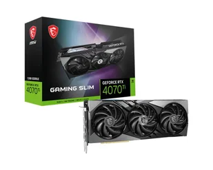 MSI RTX 4070 Ti GAMING SLIM 12G GDDRX6 - Karty graficzne - miniaturka - grafika 1