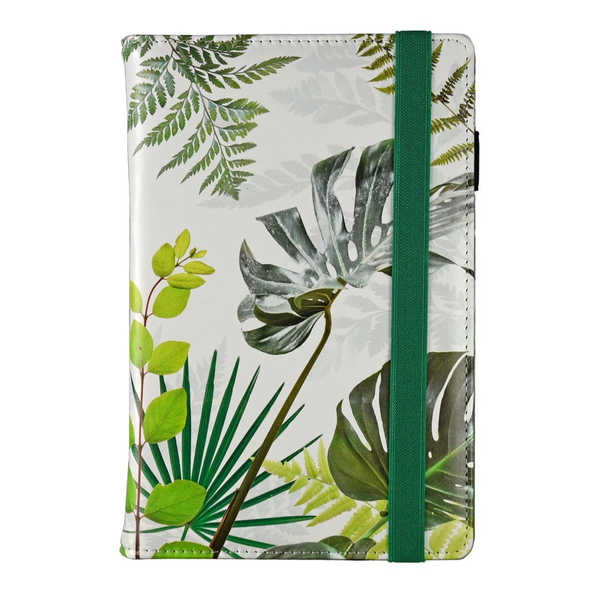 Notes Notatnik Zbliżony A5, kolekcja Botanic White. wkład 180 kartek kratka Drops Office