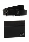 Paski - CALVIN KLEIN + ETUI NA KARTY Pasek męski r 95 - miniaturka - grafika 1