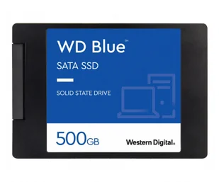 Western Digital Dysk SSD 3D NAND SSD Blue 500GB 2.5 SATA WDS500G2B0A - Dyski serwerowe - miniaturka - grafika 2