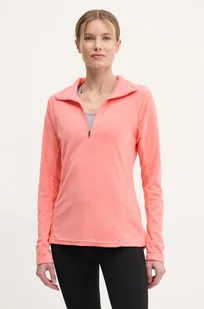 Columbia bluza sportowa Glacial kolor pomarańczowy gładka 1802201 - Bluzy damskie - miniaturka - grafika 1