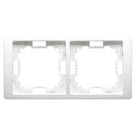 Klawisze i ramki - LEDart podwójna biała BMRC2/11 Kontakt-Simon Basic Neos - miniaturka - grafika 1