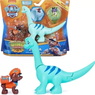 Figurki dla dzieci - Zestaw Psi Patrol Zuma Dino Rescue i Brontozaurus - miniaturka - grafika 1