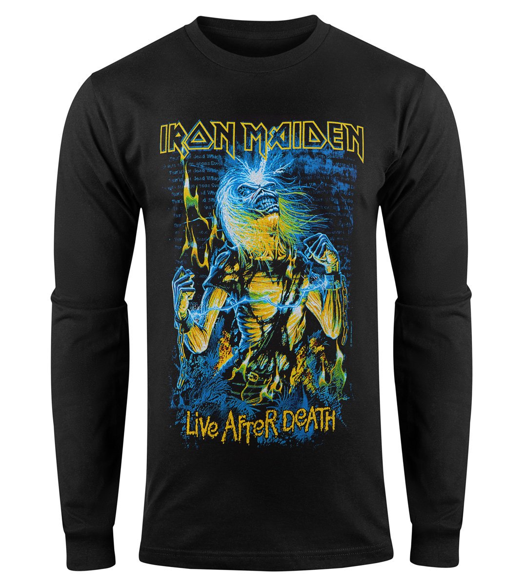 longsleeve IRON MAIDEN - LIVE AFTER DEATH-XL