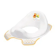 Akcesoria łazienkowe - Nakładka sedesowa z funkcją antypoślizgową winnie ewa biały 30 x 40 x 15 cm keeeper - miniaturka - grafika 1