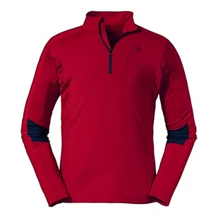 Schöffel Męska bluza Capon Barbados Cherry 46 22982 - Bluzy męskie - miniaturka - grafika 1