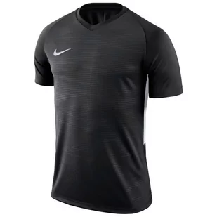 Nike, Koszulka męska, M NK Dry Tiempo Prem Jsy SS 894230 010, czarny, rozmiar L - Koszulki sportowe męskie - miniaturka - grafika 1