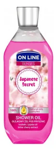 On Line Senses Olejkowy żel pod prysznic Japanese Secret 500 ml - Kosmetyki do kąpieli - miniaturka - grafika 2